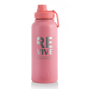 960ml Steel Flask By Lizzard - Pink