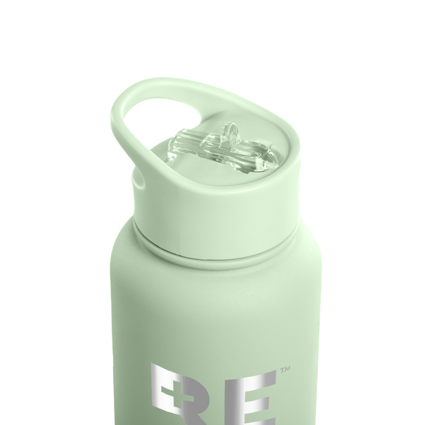 Straw Lid For Lizzard Flask - Sage