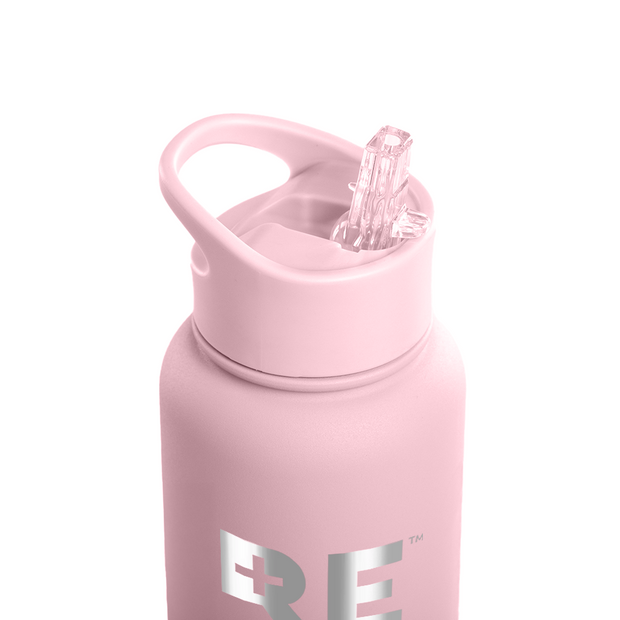 Straw Lid For Lizzard Flask - Pink