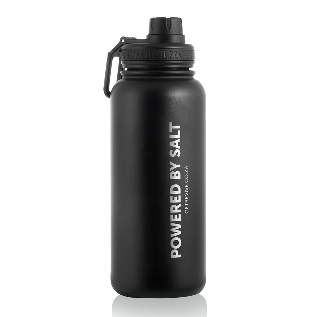 960ml Steel Flask By Lizzard - Black | R 499.00