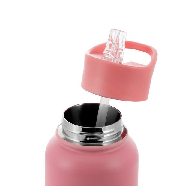 Straw Lid For Lizzard Flask - Pink