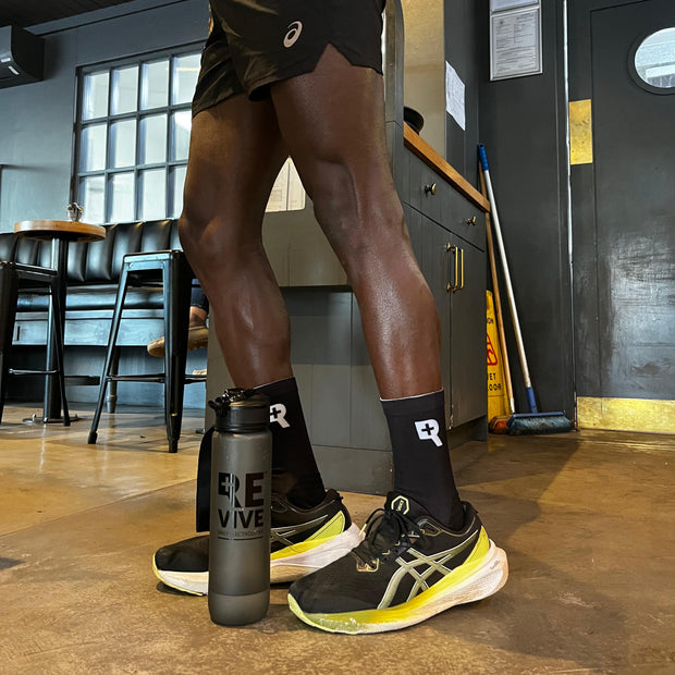 R Active Socks by Versus - Black