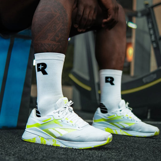 R Active Socks by Versus - White