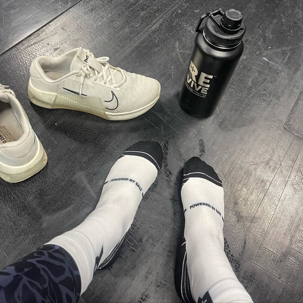 R Active Socks by Versus - White
